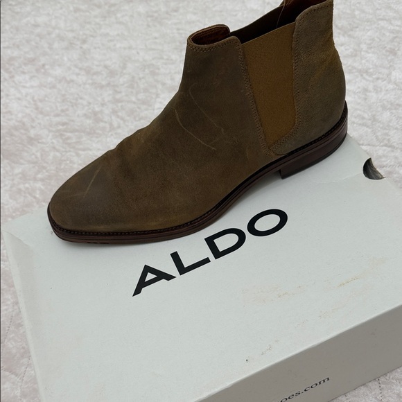 Aldo Men\'s Tan Chukka Boots